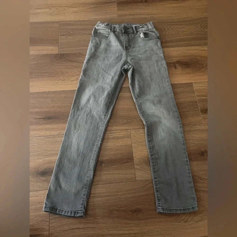 Children’s Place Boys Straight Jambe Jeans Gray Size 10